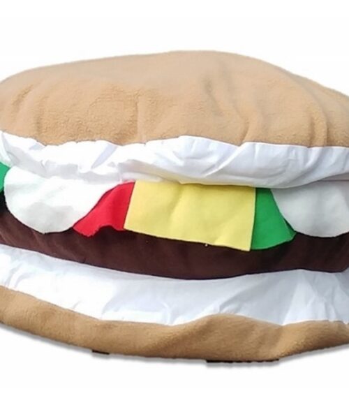 Supreme Accents Cheeseburger Pillow
