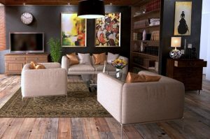 Move furniture for a cheap living room update