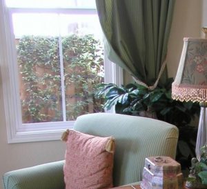 Improve window treatments for an updated family room or living room