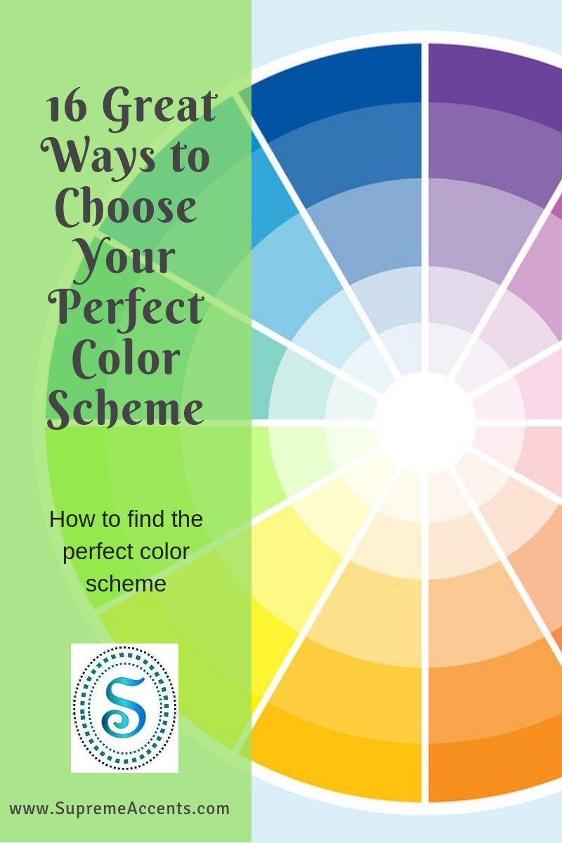 16 Ways To Choose The Perfect Color Scheme | Supreme Accents