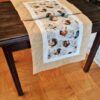 Supreme Accents Hens and Rooster Sand Table Runner 38 inches