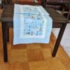 Supreme Accents Lighthouse Sky Blue Table Runner 51 inches Long