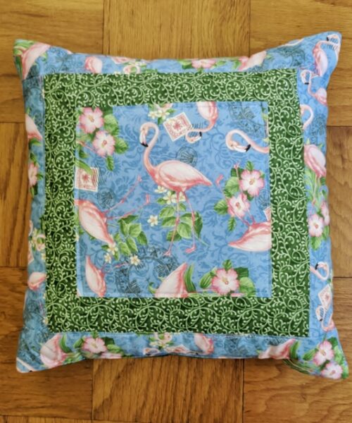 Supreme Accents Flamingo Green 20 inch Pillow
