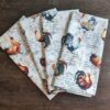 Supreme Accents Hens and Rooster Napkin set of 4