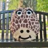 Supreme Accents George Giraffe Pillow