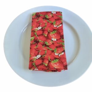 Supreme Accents Strawberry Patch Napkin