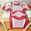 Supreme Accents LadyBug Love Cherry Red 51 inches Long Table Runner