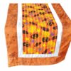 Supreme Accents Halloween Happiness Orange Table Runner 51 inches