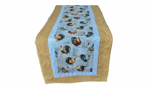 Supreme Accents Hens and Rooster Sand Table Runner