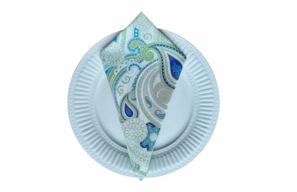 Supreme Accents Fresh-Paisley-Dinner-Table-Napkin