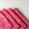 Supreme Accents Pink Batik Napkin Set of 4