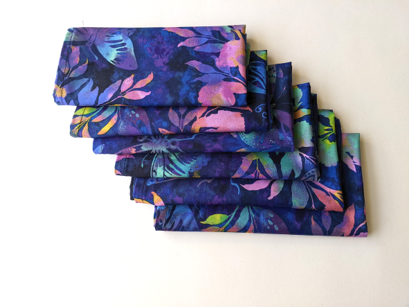 Supreme Accents Stained Glass Butterfly Napkin Set of 6