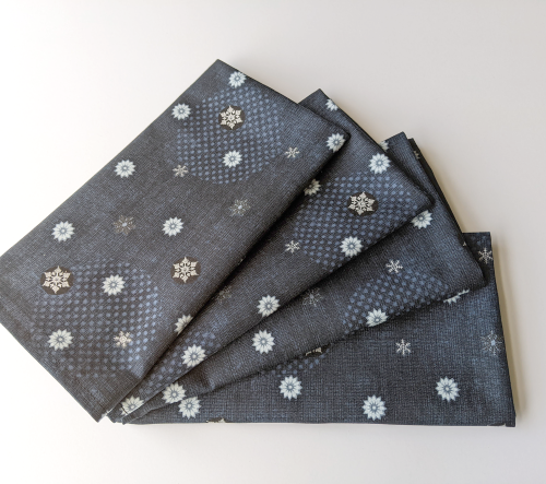 Supreme Accents Winter Snow Napkin Set of 4