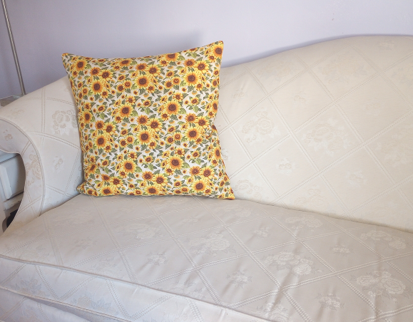 Supreme Accents Sunflower Accent Pillow