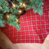Supreme Accents Plaid Christmas Tree Skirt