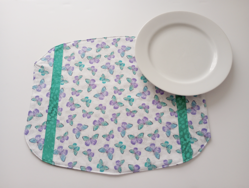 Supreme Accents Floating Butterfly Placemat