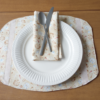 Supreme Accents Seashell Placemat and Napkin Set
