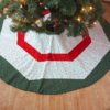 Supreme Accents Snowflake Striped Tree Skirt