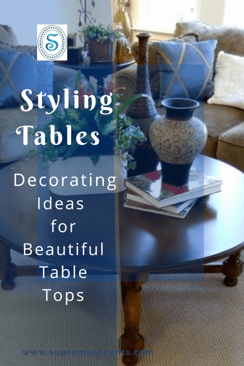 Form and function: Top tips for styling an end table with st