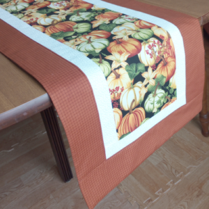 Supreme Accents Pumpkin Table Runner Brown 38 inch