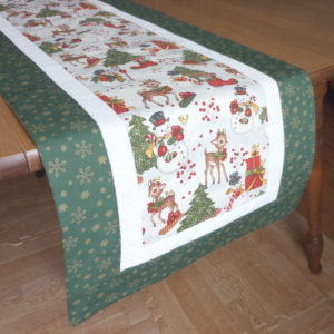 Supreme Accents Winter Joy Table Runner Green 38 inch