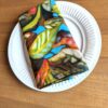 Supreme Accents Artistic Fall Leaf Dinner Table Napkins