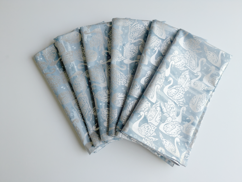 Supreme Accents Charmed Bird Dinner Table Napkins Set of 6