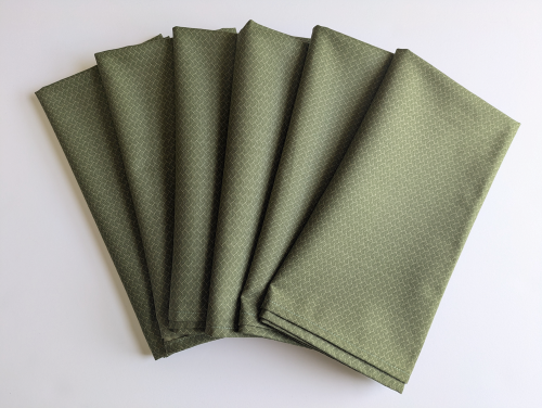 Supreme Accents Olive Green Dinner Table Napkins