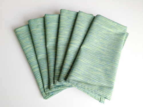 SupremeAccents_Tranquility Green dinner table napkins set of 6