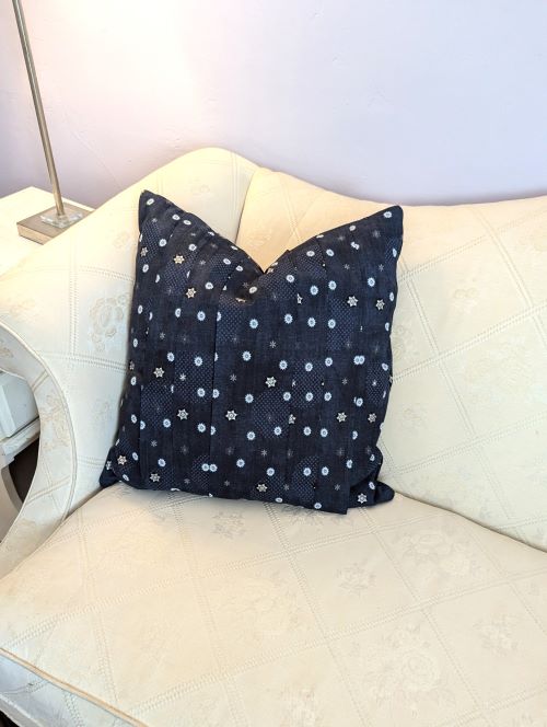 Supreme Accents Falling Snowflakes Accent Pillow