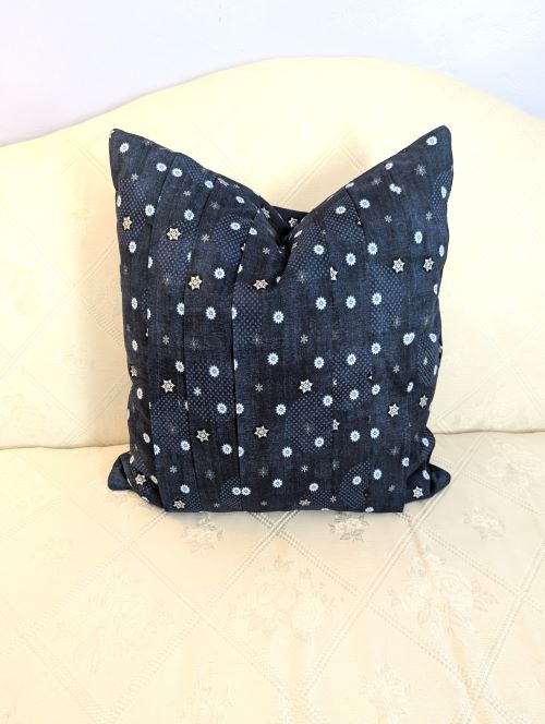 Supreme Accents Falling Snowflakes Accent Pillow