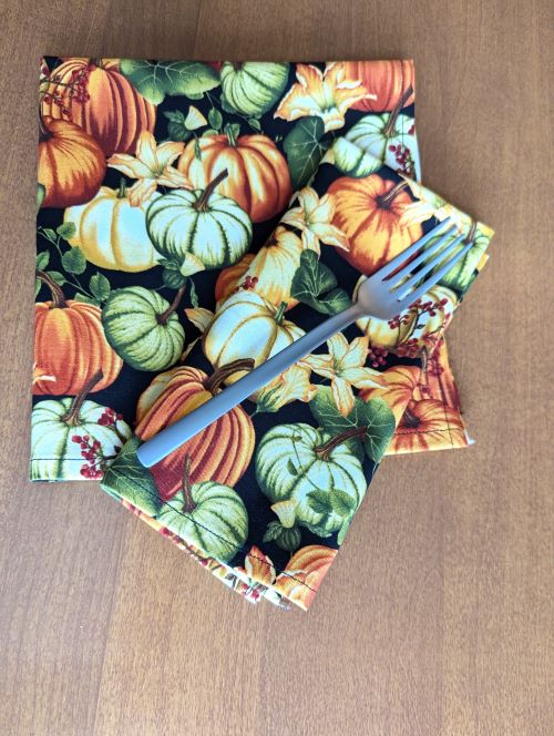 Supreme Accents Pumpkin Napkins Version