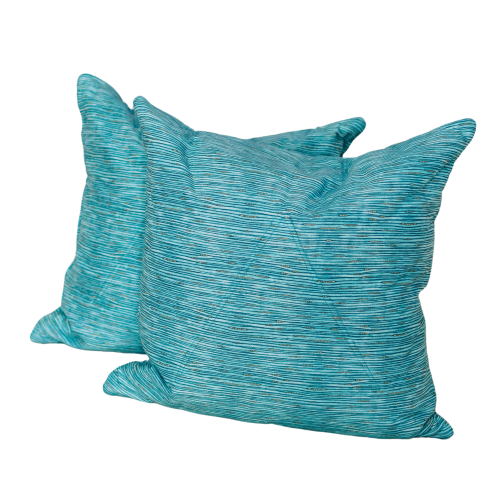 Supreme Accents Tranquility Blue Accent Pillow Set