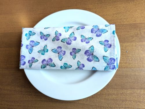 Supreme Accents Butterfly Dinner Table Napkins