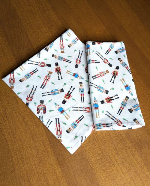 Supreme Accents Nutcracker Dinner Table Napkins