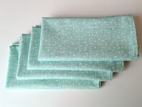 SupremeAccents_Mint Green Dinner Table Napkins Decorative napkins Dining table napkins Cotton dinner napkins Set of 4