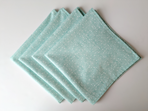 SupremeAccents_Mint Green Dinner Table Napkins Decorative napkins Dining table napkins Cotton dinner napkins