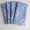 Supreme Accents Stone Blue Dinner Table Napkins Set of 4