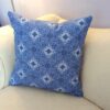Supreme Accents Stone Blue Throw Pillow Blue accent pillow Decorative pillow Blue decorative pillow