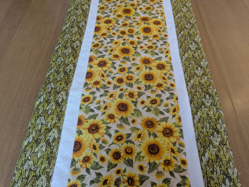 Supreme Accents Sunflower Table Runner Floral table runner Summer table runner Spring table runner