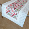 SupremeAccents_Hats and Mittens White Table Runner Christmas Table Runner Holiday Table Runner Dining Table Runner Handmade Table Runner Holiday Table Decor Modern Table Runner Mountain table runner Rustic table runner Seasonal table linens Table runner for kitchen island Winter dining room
