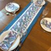 Supreme Accents Butterfly Table Runner napkin set Blue Colorful table runner Cotton table runner Spring table runner Summer table runner