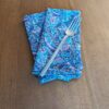 Supreme Accents Paisley Blue Dinner Table Napkins cotton dinner napkins blue cloth napkins dining napkins eco friendly napkins everyday cloth napkins blue cotton napkins decorative napkins dinner table napkins dining napkins cotton napkins
