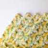 Supreme Accents_ Handmade Lemon Fabric Napkins reusable 100% cotton dinner napkins soft absorbent fabric napkins artisan-made kitchen textiles farmhouse lemon print cloth napkin set