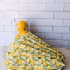 Supreme Accents_ Handmade Lemon Fabric Napkins reusable 100% cotton dinner napkins soft absorbent fabric napkins artisan-made kitchen textiles farmhouse lemon print cloth napkin set