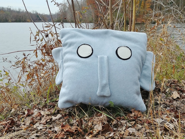 Ernie the Elephant Pillow - Image 3