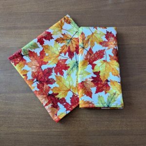 Autumn Leaves Dinner Table Napkins