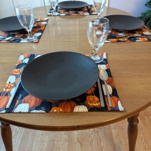 Spooky Halloween Dining Table Placemats