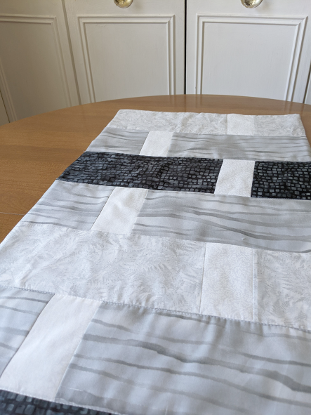 Pathways Light Modern Table Runner - Image 5