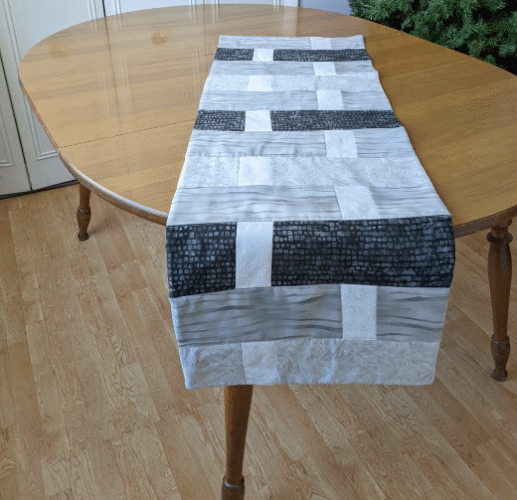 Pathways Light Modern Table Runner - Image 2